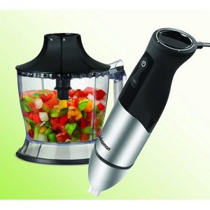 Juiceman HB0001S Juiceman Stainless Steel Hand Blender and Accessories J10D 4