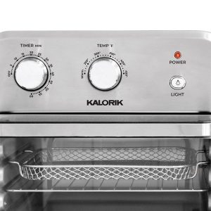 Kalorik 12 Quart Air Fryer Oven BlackStainless Steel K31K 5
