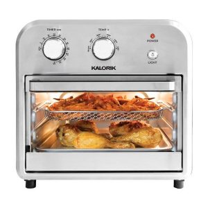 Kalorik 12 Quart Air Fryer Oven BlackStainless Steel K31K 6
