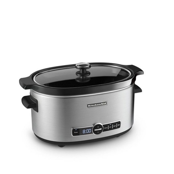KitchenAid 6-Quart Slow Cooker with Solid Glass Lid K25E 3 KitchenAid 6-Quart Slow Cooker with Solid Glass Lid K25E