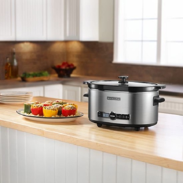 KitchenAid 6-Quart Slow Cooker with Solid Glass Lid K25E 4 KitchenAid 6-Quart Slow Cooker with Solid Glass Lid K25E - Image 2