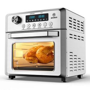 MOOSOO 19 Quart Air Fryer Oven 8-in-1 Toaster Oven M16T