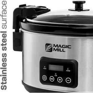 Magic Mill 8.5 Quart Slow Cooker Crock Pot M26Z 3