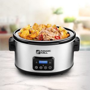 Magic Mill 8.5 Quart Slow Cooker Crock Pot M26Z 6