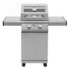 Monument Grills 2 Burner Propane Gas Grill in Stainless M22N 1