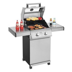 Monument Grills 2 Burner Propane Gas Grill in Stainless M22N 4