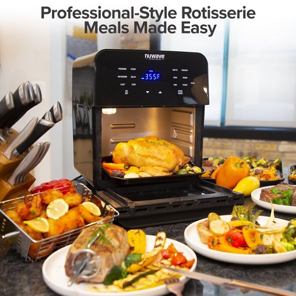 NuWave Brio 15.5-Quart Large Capacity Air Fryer Oven N29G 7 NuWave Brio 15.5-Quart Large Capacity Air Fryer Oven N29G - Image 5