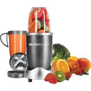NutriBullet (Gray) BlenderMixer, 8-piece Set N9R