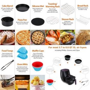 ODOMY Air Fryer Pan Instant Pressure Cooker Pressure Cooker O31Y 2