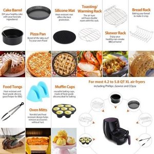 ODOMY Air Fryer Pan Instant Pressure Cooker Pressure Cooker O31Y 3