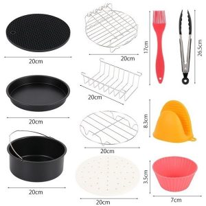 ODOMY Air Fryer Pan Instant Pressure Cooker Pressure Cooker O31Y 6