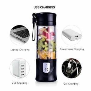 Portable Blender GlassUSB Rechargeable Blender P9Q 4