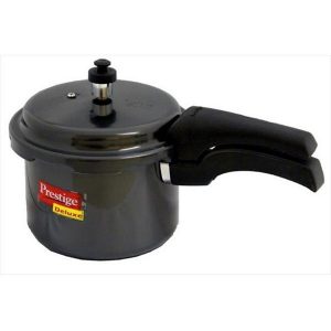 Prestige PRHA3 Deluxe Hard Anodized Black Color Pressure Cooker P3A