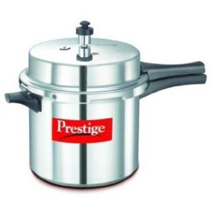 Prestige Popular Aluminum Pressure Cooker, 6.5-Liter P3I