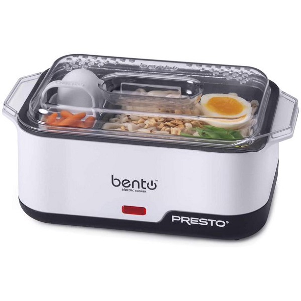 Presto 04634 Bento Electric Ramen Cooker, Compact, White P25T 6 Presto 04634 Bento Electric Ramen Cooker, Compact, White P25T - Image 4