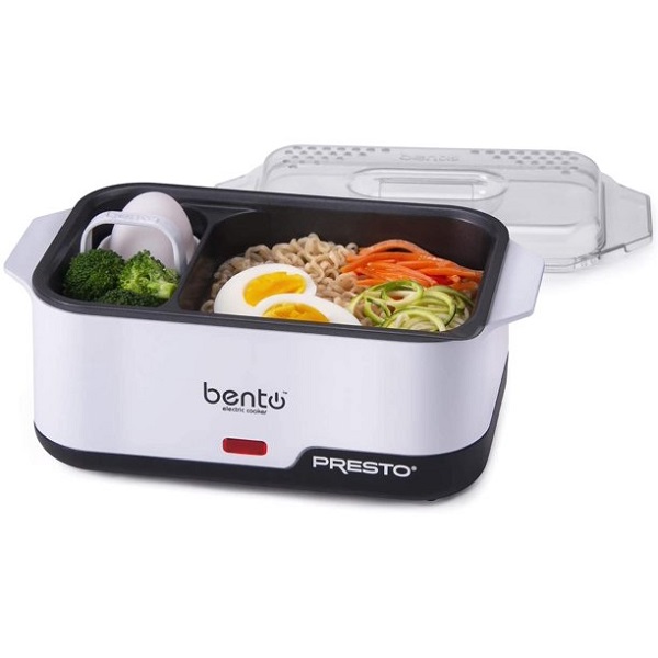 Presto 04634 Bento Electric Ramen Cooker, Compact, White P25T 7 Presto 04634 Bento Electric Ramen Cooker, Compact, White P25T - Image 5