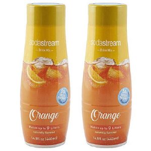 SodaStream Orange, 440ml 2 Pack, 14.8 Fl Oz S19E