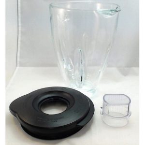 Sunbeam Oster Blender Jar 124461 & Black Cover With Cap S10C