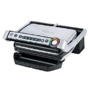 T Fal GC712D54 Stainless Steel OptiGrill Plus T22G 1