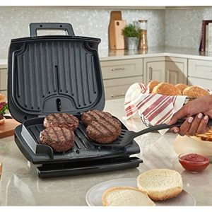T fal GC252D50 Odorless Stainless Steel Electric Contact Grill T22E 5