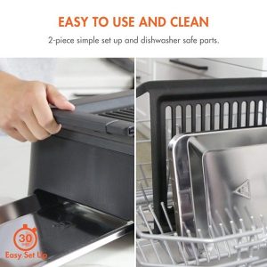 Tenergy Redigrill Smoke Less Infrared Grill Indoor Grill T22E 4