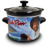 Uncanny Brands Bob Ross 2 Quart Slow Cooker Happy U25L 1