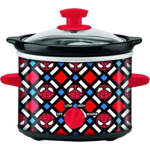 Uncanny Brand's Marvel's Spiderman 2 Quart Slow Cooker U25K