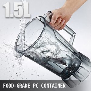 VEVOR 110V Commercial Smoothie Blenders 1.5L50.7oz 1500W V9H 4