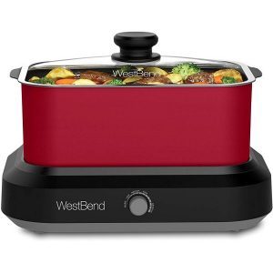 West Bend 87905R Large Capacity Non Stick Versatility Slow Cooker W25U 5