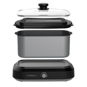 West Bend 87906 Large Capacity Non Stick 6 Quart Versatility Cooker W25X 2