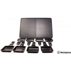 Westinghouse Raclette Grill And Griddle Nonstick Marble W22O 2