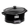 Weston Slow Cooker 7 Qt Programmable with Lid Latch Strap W25R 1