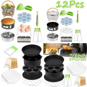 Willstar Air Fryer Pan Instant Pressure Cooker Pressure Cooker Accessories Set W2U 2