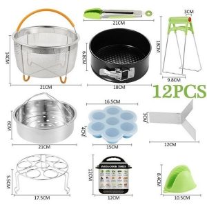 Willstar Air Fryer Pan Instant Pressure Cooker Pressure Cooker Accessories Set W2U 4