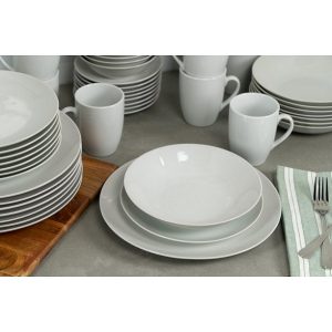 10 Strawberry Street Simply Coupe 52 piece Dinnerware Set Service for 8 3
