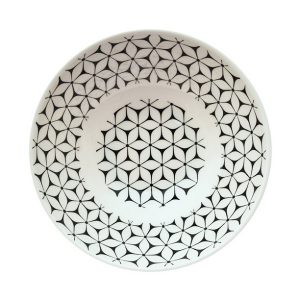 222 fifth pts america strata black 12 piece melamine dinnerware set 4