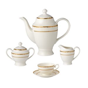 57 Piece Dinnerware Set New Bone China Service for 8 People Sonia 3