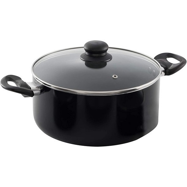 7 Piece Aluminum Non-Stick Cookware Set, Dishwasher Safe Pots & Pans P16A - Image 3