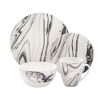 American Atelier Marble Coupe 16 Piece Dinnerware Set