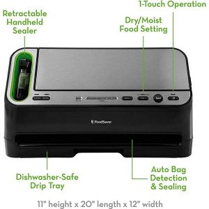 Aroma Food Saver Food Vacuum Sealer A7W 2