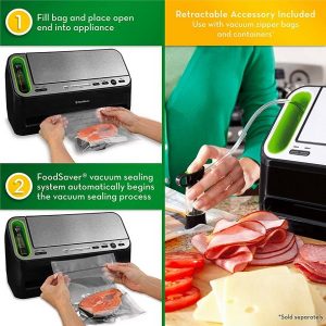 Aroma Food Saver Food Vacuum Sealer A7W 3