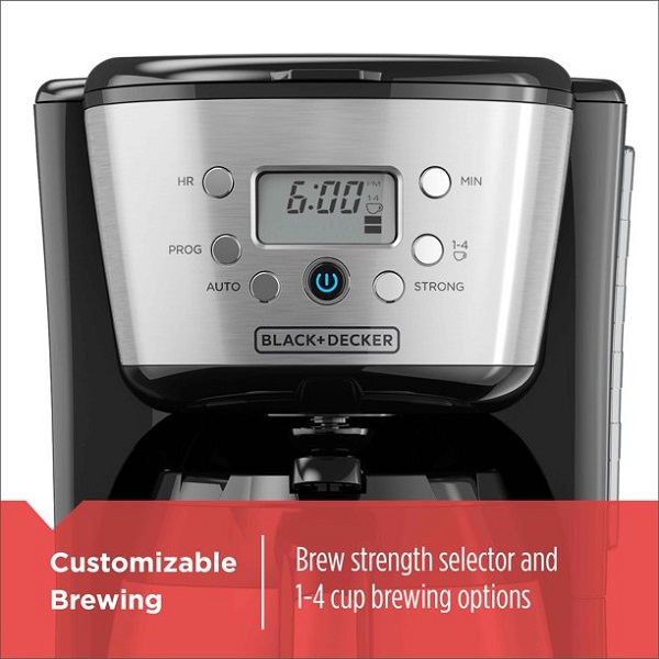 BLACK+DECKER 12-Cup* Thermal Programmable Coffeemaker B27T 3 BLACK+DECKER 12-Cup* Thermal Programmable Coffeemaker B27T