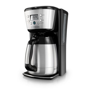 BLACK+DECKER 12-Cup* Thermal Programmable Coffeemaker B27T 9 BLACKDECKER 12 Cup Thermal Programmable Coffeemaker Stainless Steel CM2036S 1
