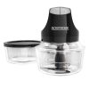 BLACKDECKER 4 Cup Glass Bowl Electric Chopper Black B4R 1