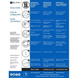 BUNN SBS Speed Brew Select Coffee Maker Black 10 Cup B24U 2