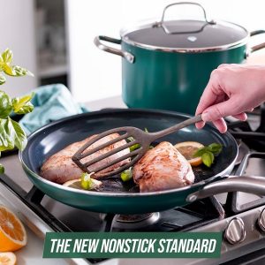 Blue Diamond 12 Piece Toxin Free Ceramic Nonstick Pots and Pans B15O 2