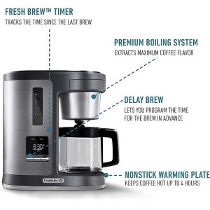 Calphalon Special Brew 10 Cup Coffee Maker C24D 4