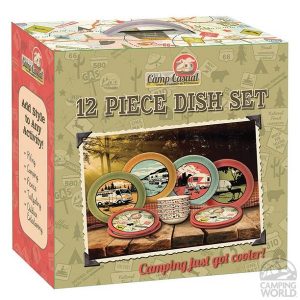Camp Casual CC 001 Camp Casual Rv 12 Pc Dish Set 2