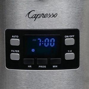 Capresso SG300 Stainless Steel Coffee Maker C26L 4