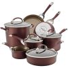 Circulon 11 Piece Symmetry Hard Anodized Nonstick Pots and PansCookware C15R 1